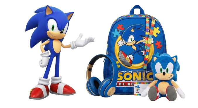 Sonic Apresentando o Kit Autismo